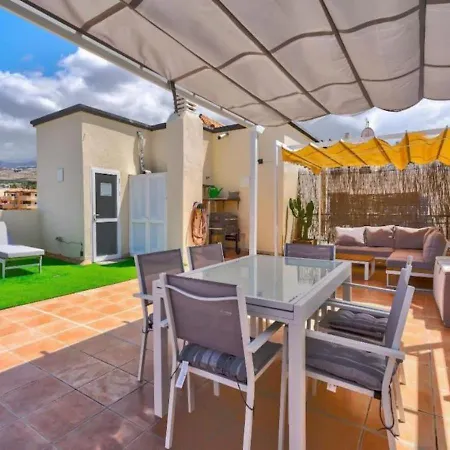 Lägenhet Panoramic Ocean View 3 Bedroom Retreat Costa Adeje *
