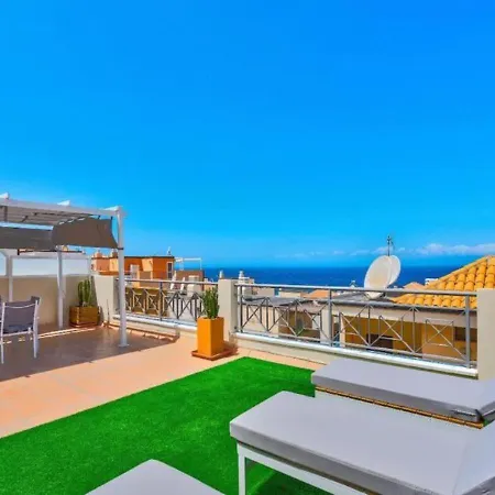 Lägenhet Panoramic Ocean View 3 Bedroom Retreat Costa Adeje